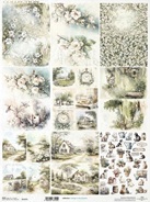 Reis- Decoupagepapier A3